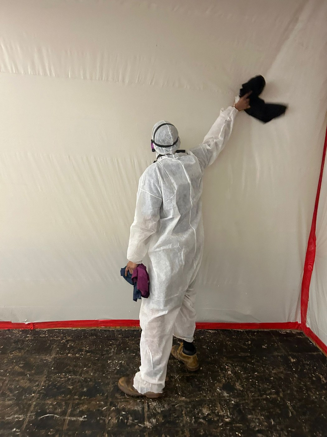 Surface wipe down