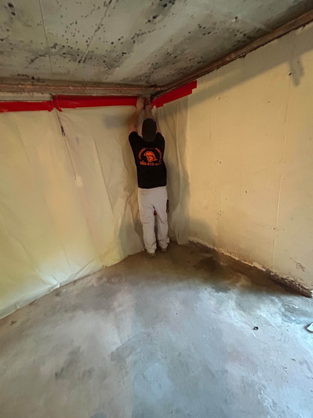 Containment setup